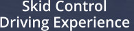 Skid Control  Driving Experience