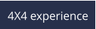 4X4 experience